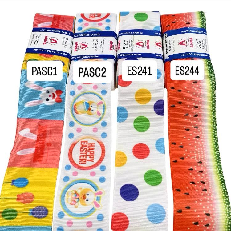 Fita de gorgorão Personalizada de 38mm com 5 metros