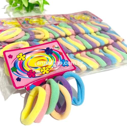Elásticos Xuxinha Rabicó - Tons Candy