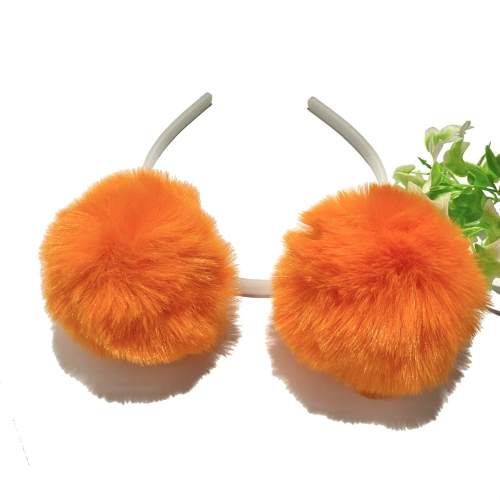 Pompom Pelúcia - Laranja Neon
