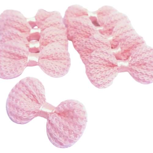 Lacinho de Crochê - Rosa Princesa