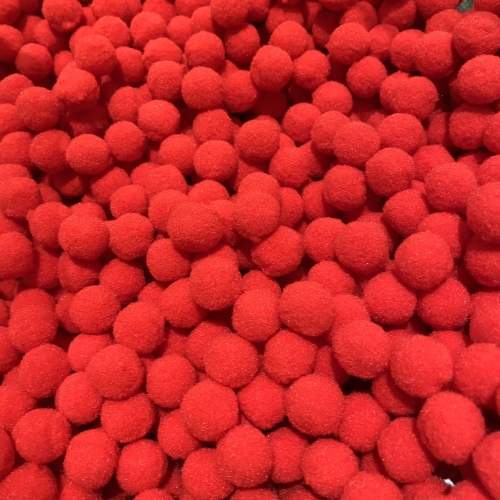 Pompom Bolinha - vermelha