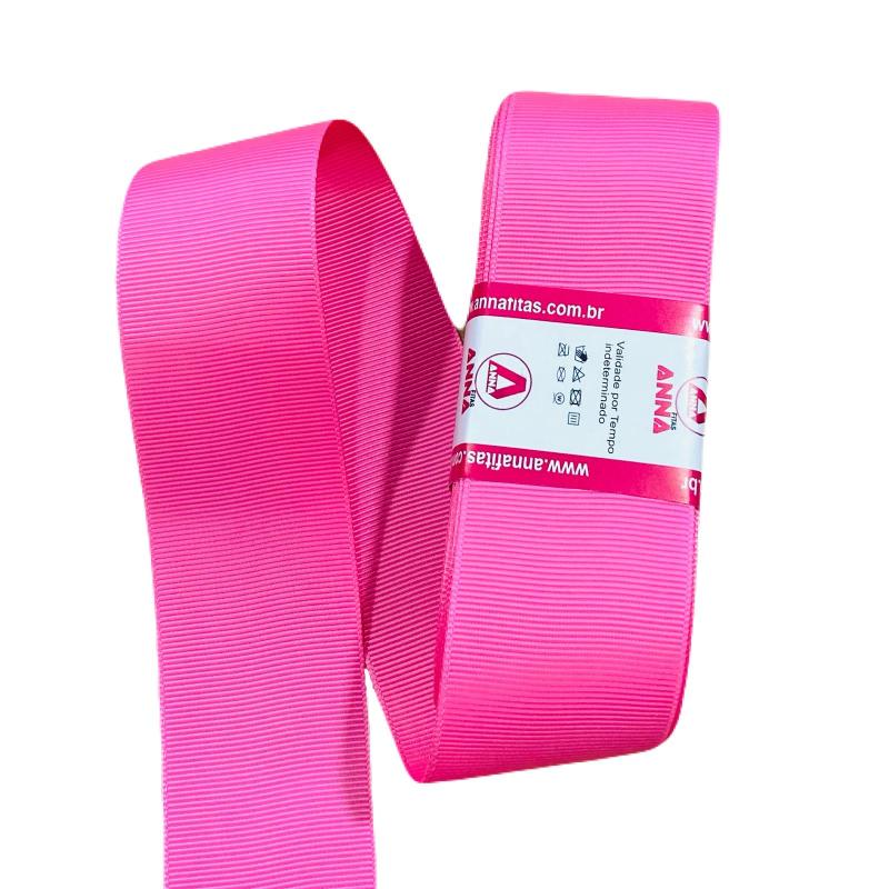 Fita de gorgurão Sanding 10m - Rosa 143