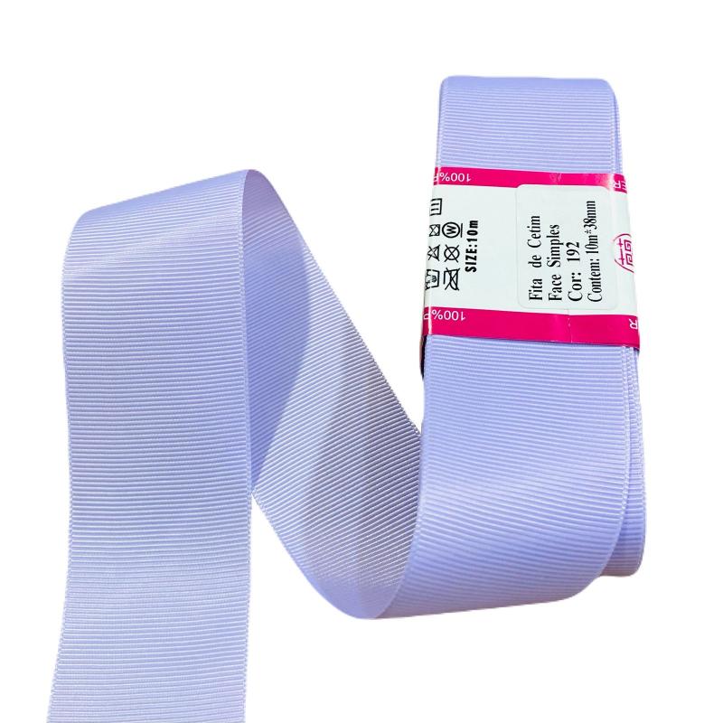 Fita de gorgurão Sanding 10m - Lilás Lavanda 192
