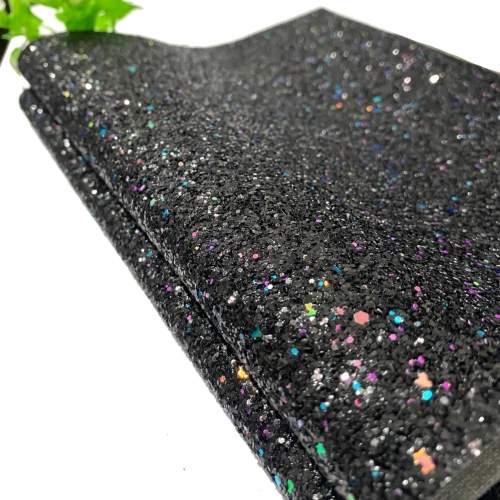Lonita em Glitter - Preto Furta Cor