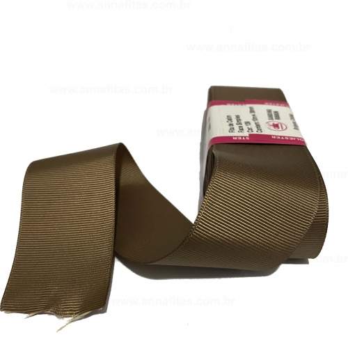 Fita de gorgurão Sanding 10m - Marron 139