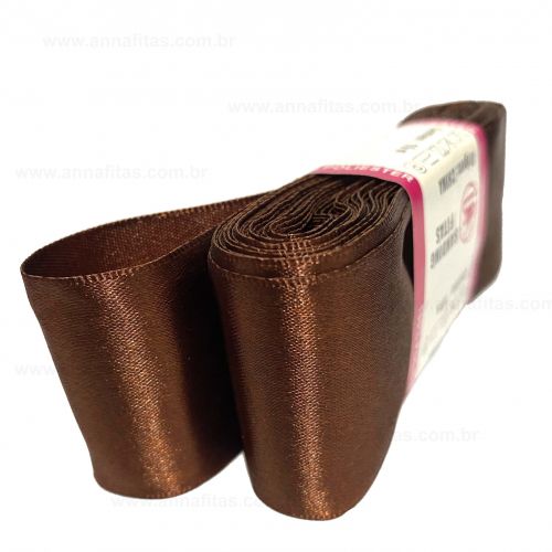 Fita de Cetim 10m - Marron 70