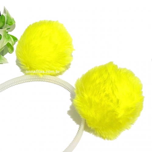 Pompom Pelúcia - Amarelo