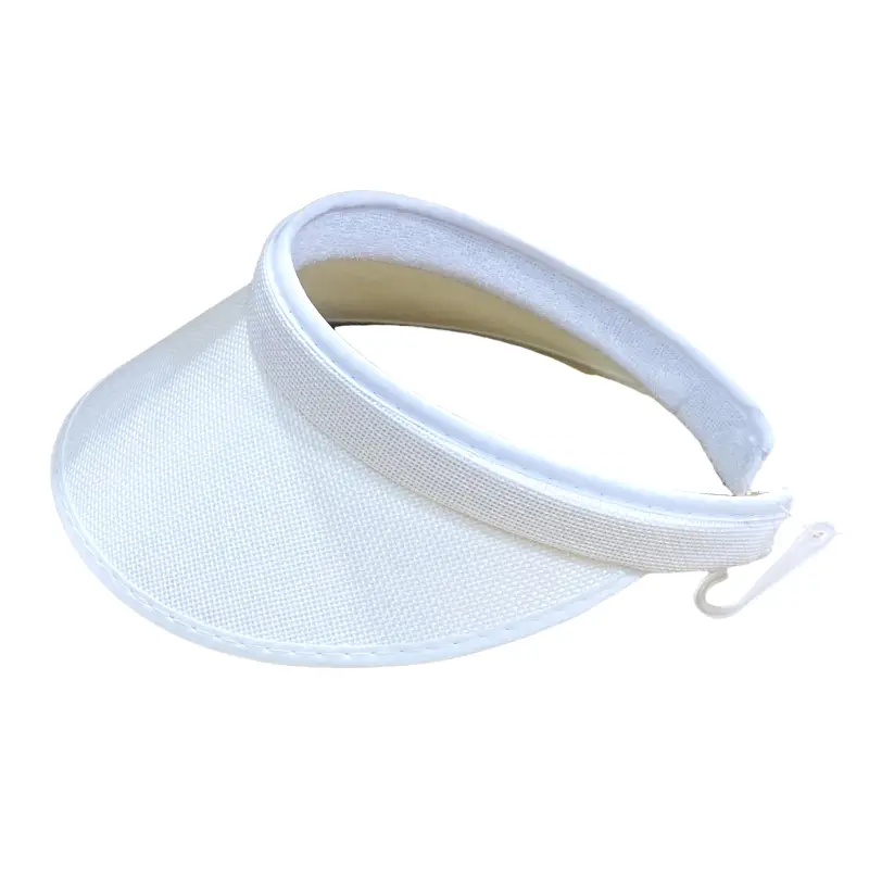 Viseira de Praia Aba Pequena Cor Branca - Branco 01