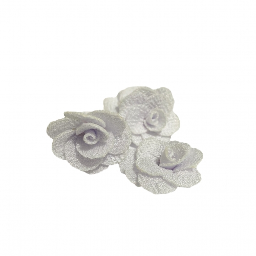 Flor de Tecido - Branco 01
