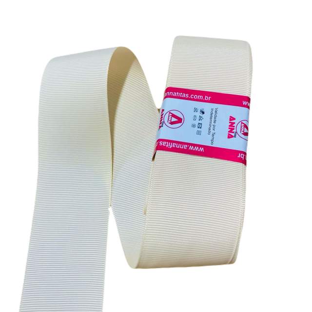 Fita de gorgurão Sanding 10m - Palha 129