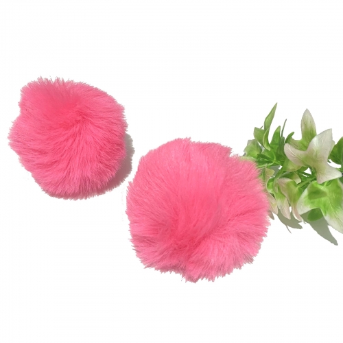 Pompom Pelúcia - Rosa Neon