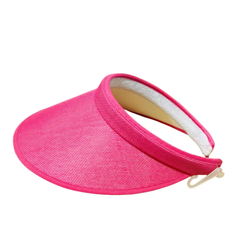 Viseira de Praia Aba Grande Cor Rosa Pink