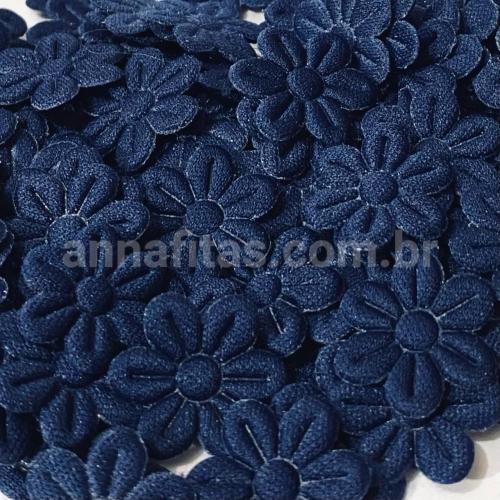 Flor Prensada  - Azul Marinho 159