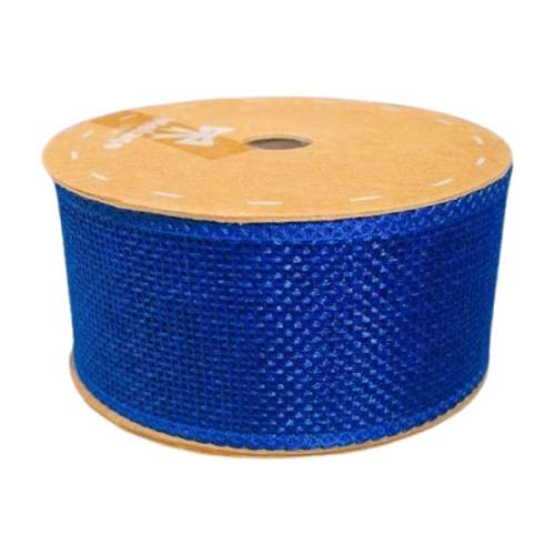 Fita da Juta de 40mm  - Azul Royal