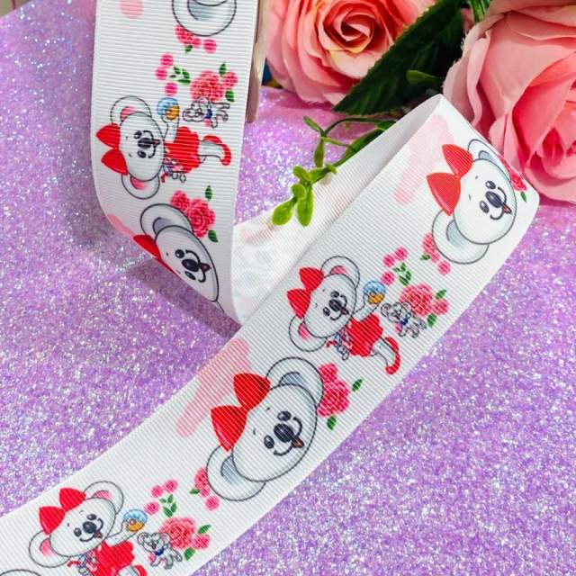 Fita de gorgorão Personalizada de 38mm - P_Lilica Fundo Branco